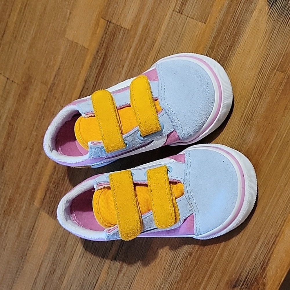 Vans Girls toddler sneakers size 7